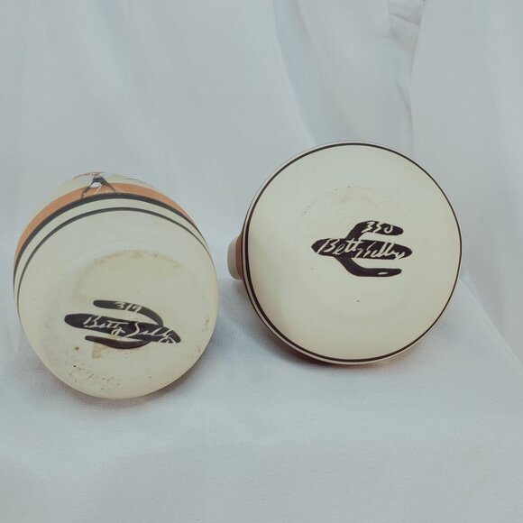 Betty Selby Native American Southwestern Handcrafted Pottery Vase Pitcher - Picture 6 of 15